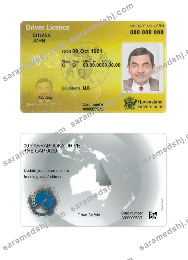 Australia Queensland DL new version